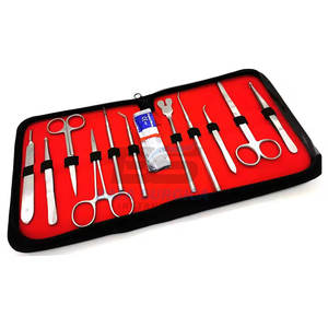 Kit chirurgical professionnel avec instruments en acier inoxydable de qualité médicale pour la chirurgie générale et les procédures cliniques - Product Image 1