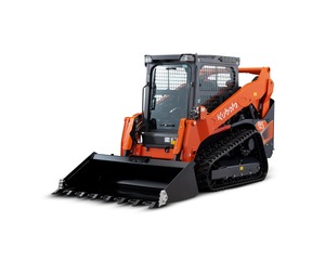 Chargeuse compacte sur chenilles Kubota Foton SVL97-3 avec godet frontal, moteur diesel, équipement de construction - Product Image 1