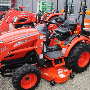 Tractor de orugas Kioti RX7340 4WD de 30 HP con transmisión por engranajes, motor y bomba para uso agrícola - Product Image 1