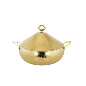 Venta caliente forma redondeada tamaño personalizado servir platos deliciosos mesa de comedor y utensilios de cocina olla caliente a bajo precio - Product Image 3