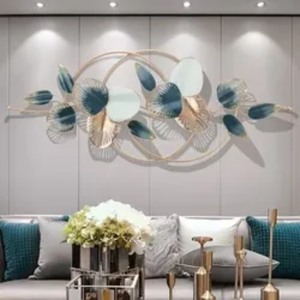 Hot Seller Décoration murale moderne en métal Pièces de décoration de la maison Arts muraux en métal de haute qualité de luxe du fournisseur indien - Product Image 3