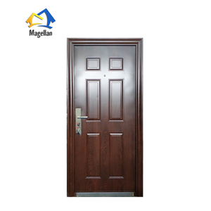 <span class=keywords><strong>Soluciones</strong></span> de Acero Personalizables de Primera Calidad, Puerta Principal de Acero para Exteriores, Diseño Moderno, Diseño Indio - Product Image 2