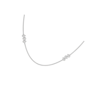 2025 mariée Design tendance femmes élégantes Tennis poire forme diamant 950 platine bijoux fins usine en gros inde parfait - Product Image 3