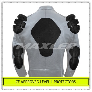 Chaquetas de Motocicleta de Cuero para Hombre, Diseño 2023, a la Moda, de Alta Calidad, Transpirables, de Secado Rápido, Resistentes al Viento, Venta Directa de Fábrica - Product Image 5