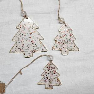 Nouvel arrivage de décorations suspendues incassables en forme de bonbon ornements d'arbre de Noël pour la décoration intérieure fêtes de vacances boîte de bricolage emballée - Product Image 1