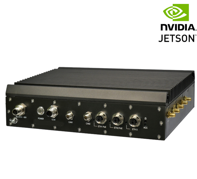 NVIDIA AIPC Jetson Vehicle Computer Metal Fanless Edge AI Rugged Computer