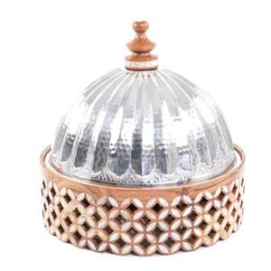 Marmite en bois de qualité supérieure au design antique Couvercle intérieur en acier avec cocotte à bouton à excellent prix disponible - Product Image 6