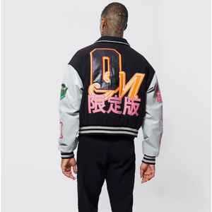 Chaqueta Universitaria de Última Moda, Personalizada, de Primera Calidad, Color Plus Size para Hombre, Cuerpo de Lana, Chaqueta Universitaria para Hombre 2025 - Product Image 4