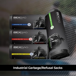 BEXBAG Turquie Usine Noir Sacs Poubelles 65x80 cm Robuste Sacs Poubelle Pour Cuisine Ménage Hôtel Utilisation Fabricant Fournisseur - Product Image 6