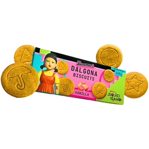 Yummer's dalgona บิสกิต140g ขนมเกมปลาหมึกขายดีขนมเกาหลี - Product Image 4