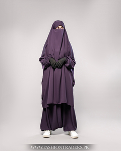 La última moda modesta de moda islámica para Jilbab Vestido modesto Premium para mujeres para oraciones diarias Hecho de poliéster transpirable - Product Image 4
