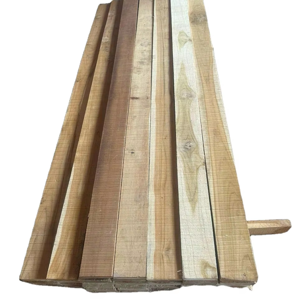Certified Eco-Friendly Laos Teak round Logs Cheap Raw Timber Materials for Sale