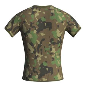 Camiseta de Manga Corta de Poliéster 100% Tejida con Estampado de Camuflaje Personalizado, Venta al por Mayor a Precio Económico, Corte Holgado, Ecológica - Product Image 2
