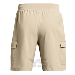 Short en coton à carreaux léger décontracté de haute qualité pour hommes respirant taille élastique longueur au genou Ripstop Stretch durable court - Product Image 6