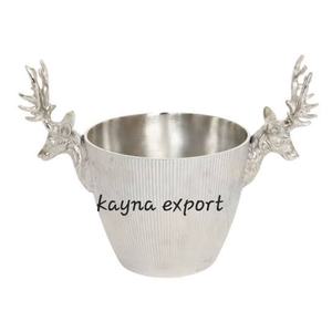 Wholesale Price Stainless Steel Mirror Polished Hammered champagne Big <b>Bucket</b> Clubs and Party Wine and <b>Beer</b> Chiller Big <b>Bucket</b> - Product Image 5