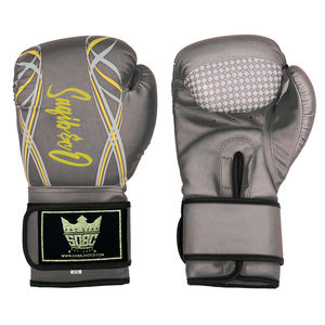Gants de boxe imprimés sur mesure en cuir de vachette véritable vente en gros en cuir PU couleur d'emballage avec logo OEM matériau origine lieu modèle client - Product Image 1