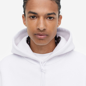 Sweat à capuche brodé avec logo personnalisé Sweat-shirt à capuche jogging Pull-over en coton Sweat à capuche surdimensionné Unisexe Grande Taille - Product Image 2