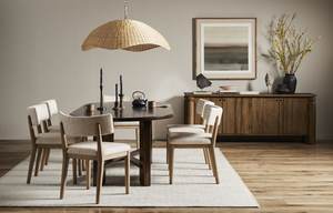 Silla de comedor de diseño escandinavo moderno nórdico, taburete de madera Natural de fresno macizo para comedor para restaurantes - Product Image 6