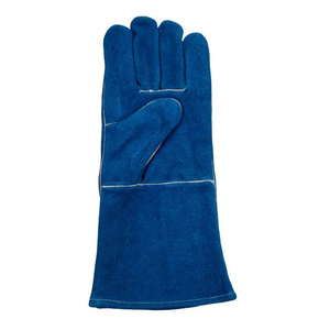 Gants de soudage à manches longues personnalisés en cuir de vache, conception OEM - Product Image 5