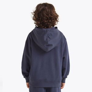 เซ็ตมีฮู้ดแบบสวมหัวแขนยาวผ้าฝ้ายขนแกะ100% เอวยางยืดพิมพ์ลายนุ่มป้องกันแบคทีเรีย - Product Image 3