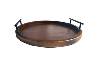 Bandeja de madera maciza de primera calidad con superficie pulida para uso diario a un precio económico. - Product Image 2