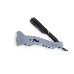Navaja de peluquero para cortar y entresacar el cabello, soporte para cuchillos de salón de belleza, navaja de afeitar de filo recto para barbería, marca privada de barbería - Product Image 5