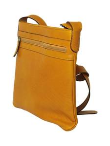 Sac bandoulière en cuir véritable tendance, sac à main jaune fin pour femme, poche zippée, sangle réglable unique, cadeau de voyage doux - Product Image 2