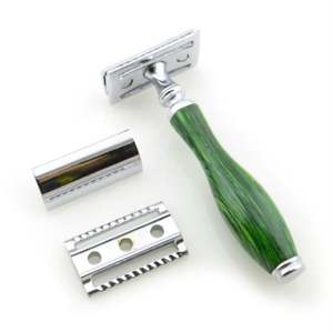 Wholesale High Quality Silver Safety Razor Double Edge Blade Shaving Safety Razor - Product Image 6