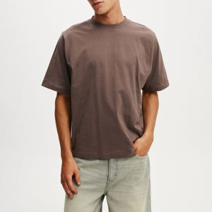 Boxy เสื้อยืดครอปสำหรับผู้ชาย, เสื้อครอปผ้าฝ้าย100% หนาระบายอากาศได้ดีพิมพ์ลายดิจิตอล - Product Image 1