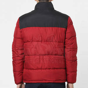 Veste en duvet matelassée personnalisée Commandes en gros avec logo personnalisé et broderie Fabricant de veste à bulles - Product Image 4