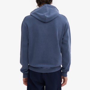 2025 Premium <b>Pullover</b> <b>Men</b> Streetwear Hoodie Custom Logo Printed on Solid Color Sweatshirt With Embossed Collar Hoodies For <b>Men</b> - Product Image 6