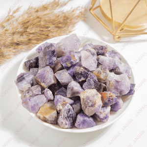 Piedra Natural de Lepidolita de Alta Calidad, Cristal Curativo, Ecológico, Tallado Artístico, Coleccionable, Decoración para el Hogar - Product Image 1