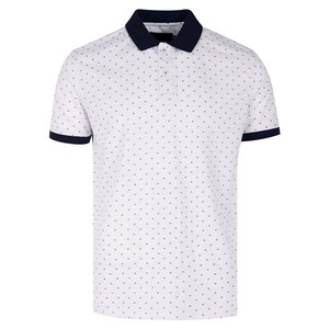 Black and <b>White</b> Short Sleeve Full Printed New Latest Design Cheap Best Price Factory Wholesale Custom Sublimation <b>Polo</b> Shirt Men - Product Image 1