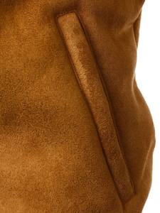 แจ็คเก็ตหนังเรียบง่ายลำลองคุณภาพพรีเมียมกันน้ำ ดีไซน์โลโก้ตามสั่ง สำหรับฤดูหนาว บริการ OEM - Product Image 5