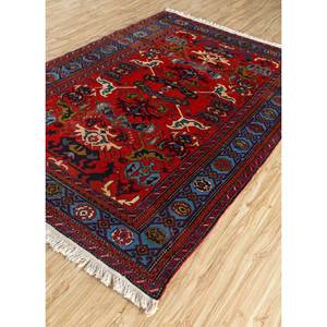 Alfombra Kiaan Grande de Lana Anudada a Mano, Diseño Geométrico Abstracto Rojo Naranja, Rectangular 9x12, para Entrada del Hogar, Modelo Skwl-38 - Product Image 2