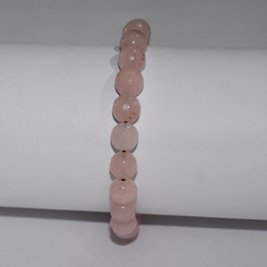 wholesale natural semi-precious Gemstone <b>beads</b> healing crystal <b>bracelet</b>. 8mm pink gemstone <b>beads</b> <b>bracelet</b>. handmade <b>bracelet</b> - Product Image 2
