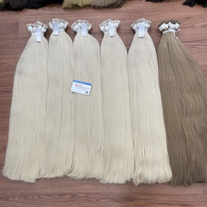 Variété de couleur droite en vrac cheveux 100% cheveux humains de haute qualité faisceaux fabriqués au Vietnam très lisse soyeux prix de gros - Product Image 1