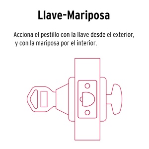 3 serrature Combo, chiave a farfalla, cromato, HERMEX BASIC - Product Image 3
