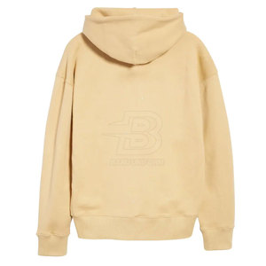 Sweat-shirts surdimensionnés en coton/polyester de qualité supérieure avec col à capuche, motif uni, design respirant - Meilleur prix pour l'hiver - Product Image 2