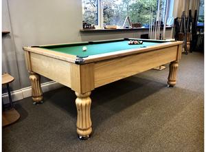 Mesa de Billar de Pizarra de Roble Natural Verbier de Lujo, Varios Tamaños - Product Image 4