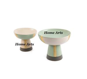 Bol à chocolats en bois de qualité supérieure forme ronde taille personnalisée bol de service à dessert pour l'usage au restaurant - Product Image 4