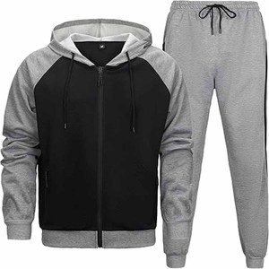 Conjunto Deportivo de Invierno para Hombre, Poliéster/Algodón, Transpirable, Talla Grande, con Cremallera Completa, Conjunto de Joggers, Subido por Dress Sports - Product Image 1