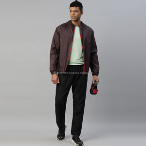 Nardon Apparel 2025 Chaqueta cortavientos impermeable para exteriores Logotipo personalizado Chaquetas cortavientos Chaquetas de hombre de tamaño regular - Product Image 4