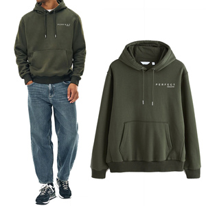 Sudadera con Capucha y Cremallera Negra de Diseño Personalizado, 100% Algodón, para Hombre, con Logotipo Personalizado, Todas las Tallas, Invierno - Product Image 2