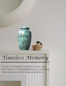 Adult Cremation Urns for Male/Female Funeral Urn for Human Ashes Decorative Urns for Ashes Large <b>Keepsake</b> <b>Box</b> - Product Image 3