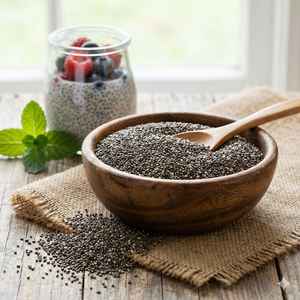 เมล็ดเจียที่ปลูกในป่าเป็นสารสกัดจากสมุนไพรหมากฝรั่งบรรจุสูญญากาศ2A tradebridge นานาชาติ - Product Image 2