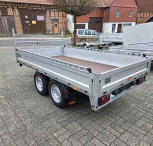 Remolque para Autos 3016/27 F de Alta Capacidad, 1000 kg de Carga Útil Máxima, Eje Tándem con Iluminación LED - Product Image 6