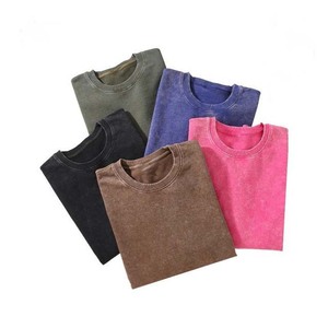 100% coton gros sweats poids lourd lavage à l'acide sweats à capuche sur mesure lavage à l'acide hommes sweats basiques Streetwear - Product Image 5