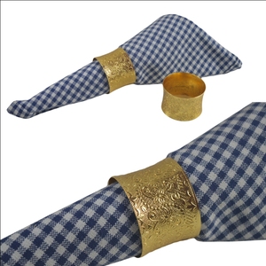 Suministros de cocina Venta directa de fábrica Decoración de la boda Aleación de varios colores Servilleteros de metal sólido Anillos para la decoración del restaurante del hotel - Product Image 1