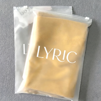 Bolsa de Plástico con Cierre Zip Personalizada al por Mayor con Logotipo, CPE PE Esmerilado Mate, para Empaque de Ropa, Prendas, Camisetas, OEM